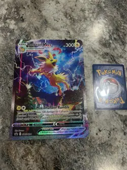 JUMBO CARD SET Vaporeon VMAX SWSH182 Jolteon VMAX SWSH184 Flareon VMAX SWSH180 - Image 3
