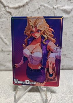 Mai Valentine Trading Card Waifu Goddess Story Anime Girl holo Karte Manga Full - Image 1