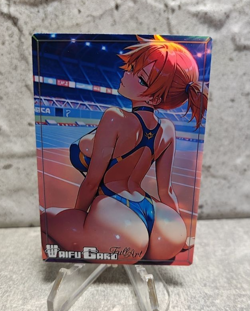 Misty Trading Card Waifu Goddess Story Anime Girl holo Karte Manga Full Art - Image 1