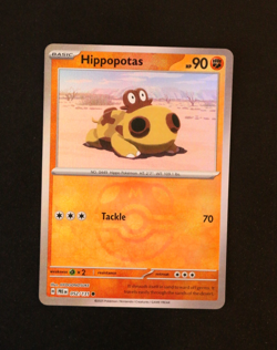 Pokemon Card - Hippopotas 052/131 Master Ball Reverse Prismatic Evolutions - NM⭐ - Image 1