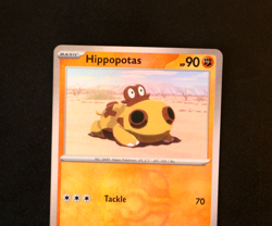 Pokemon Card - Hippopotas 052/131 Master Ball Reverse Prismatic Evolutions - NM⭐ - Image 2