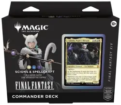 Magic the Gathering Final Fantasy Commander Deck SCIONS & SPELLCRAFT FFXIV - NEW - Image 1