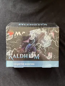 Magic the Gathering Kaldheim Collector Booster Box Factory Sealed - Image 1