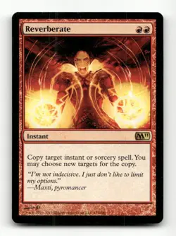 Reverberate Magic 2011 (M11) #155 Magic the Gathering - Image 1