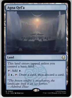 MTG Agna Qel'a Normal NM Avatar: The Last Airbender Magic 264 - Image 1