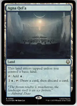MTG Agna Qel'a Foil NM Avatar: The Last Airbender Magic 264 - Image 1