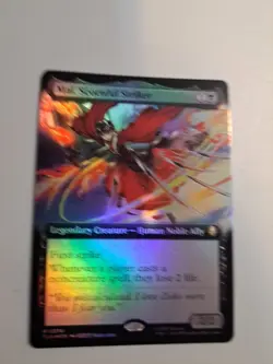 MTG: Mai, Scornful Striker (Extended Art) (Foil) (LP): Avatar: The Last Airbende - Image 1