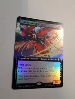 MTG: Mai, Scornful Striker (Extended Art) (Foil) (LP): Avatar: The Last Airbende - Image 2