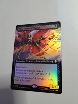 MTG: Mai, Scornful Striker (Extended Art) (Foil) (LP): Avatar: The Last Airbende - Image 3