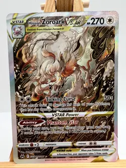Pokemon Crown Zenith - GG56/GG70 Hisuian Zoroark VSTAR - Galarian Gallery - NM/M - Image 1