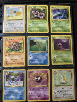 Binder Collection Lot of 90 Pokemon TCG Base Set, Shadowless, WOTC Era Bundle - Image 3