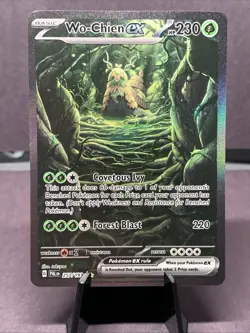 Pokemon TCG Wo-Chien EX 257/193 Sv02 Paldea Evolved Special Illustration Rare NM - Image 1