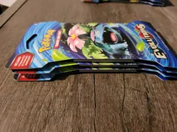 Pokemon TCG XY Evolutions Sleeved Booster Packs Lot of 3 Venusaur Artwork Sealed - Image 4
