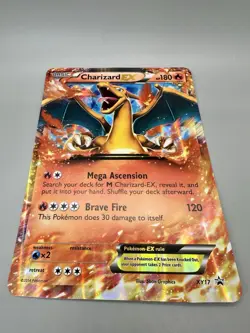 Pokemon TCG Charizard EX XY17 Black Star Promo Holo LP 2014 - Image 2