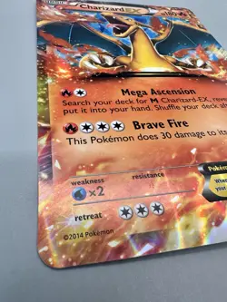 Pokemon TCG Charizard EX XY17 Black Star Promo Holo LP 2014 - Image 4