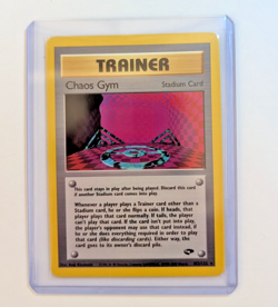 Vintage Rare Stadium - Chaos Gym (Pokemon Gym Challenge - 2000) Near Mint (NM) - Image 1