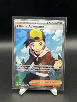 Ethan's Adventure - 221/182 - Destined Rivals (DRI) Ultra Rare Pokemon TCG - Image 1