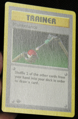 Maintenance - Pokemon Base Set 1st Edition Shadowless 83/102 *NM* - Image 4