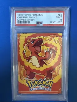 1999 Topps Pokemon Charmeleon Movie Edition #E5 - Image 1