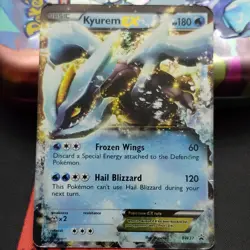 Pokemon Kyurem EX Promo Holo BW Black Star BW37 Basic Dragon 180HP - Image 1