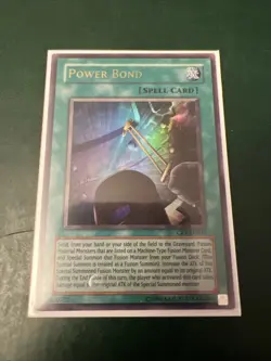 YUGIOH POWER BOND ULTRA RARE UNLIMITED CRV-EN037 - Image 1