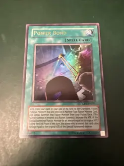 YUGIOH POWER BOND ULTRA RARE UNLIMITED CRV-EN037 - Image 2