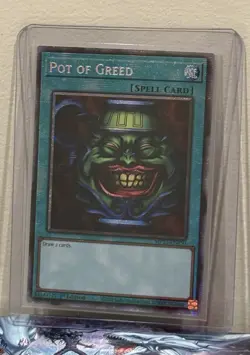 Pot of Greed MP25-EN050 Starlight Rare Yugioh 2025 Mega Pack 1st Edition NM - Image 1