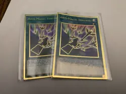 Yugioh! Anti-Magic Arrows - MAGO-EN043 - Premium Gold Rare - 1st Edition NM X2 - Image 3