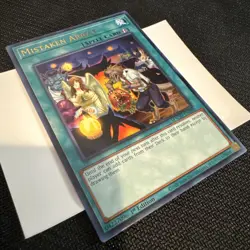 YuGiOh Mistaken Arrest MAGO-EN080 Maximum Gold Rare 1st Ed. Nm/M - Image 1