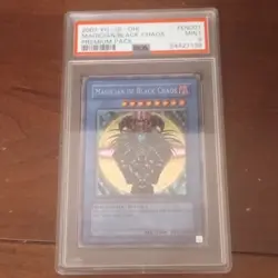 Yu-Gi-Oh! Magician of Black Chaos Premium Pack 1 PP01-EN001 PSA 9 - Image 1