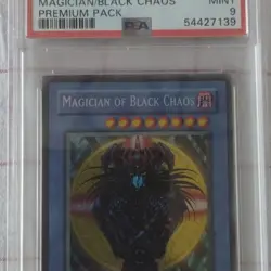 Yu-Gi-Oh! Magician of Black Chaos Premium Pack 1 PP01-EN001 PSA 9 - Image 2