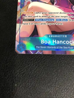 One Piece TCG - Boa Hancock (OP01-078) (Alternate Art) PRB-01 (The Best) NM/M - Image 4