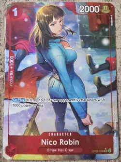 One Piece Nico Robin Alt Art UC Premium Booster The Best Vol. 1 PRB-01 English - Image 2