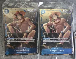 One Piece TCG Tin Pack Set Vol. 2 Luffy P-075 Sabo P-073 Ace P-074 Promo Sealed - Image 2