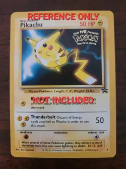 Pokemon The First Movie Full Set Promo Card Sealed 1999 WB Gold Stamp Catch Mew - Image 4