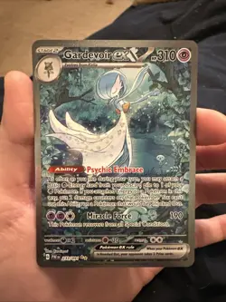 Pokemon Gardevoir EX TCG Sir Special Illustration Paldean Fates Card 233/091 - Image 1