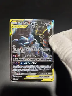 Pokemon TCG Garchomp & Giratina GX SM193 Sun & Moon Promo Card - Image 1