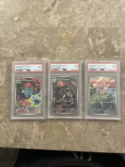 Pokemon Graded Card Lot (all Psa 9) - Image 1