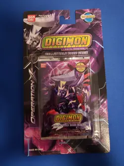 Digimon Collectible Card Game Operation X Booster Pack Sealed 45557144715 - Image 1