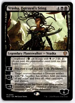 Vraska, Betrayal's Sting NM ECC Commander: Lorwyn Eclipsed MTG - Image 1