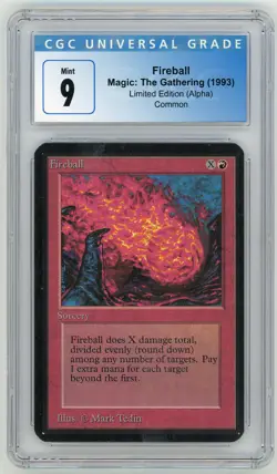 Fireball - Alpha - CGC 9 - sanctustrading.com - Image 1