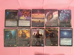 Secret Lair Foil MTG Lot! W/EOS, CMM & UNF All Foils! 10 Total! M/NM - Image 2