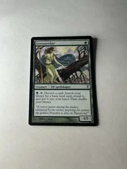 Greenseeker LP Time Spiral Magic The Gathering Mtg Lightly Played Creature Elf - Image 1