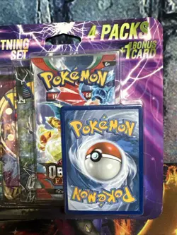 Pokemon TCG Lightning Set 4 Packs W/ Ultra Prism Crown Zenith Obsidian Vivid - Image 3
