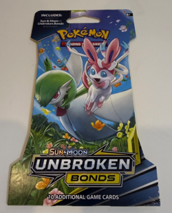 Pokemon TCG Vintage Unbroken Bonds Sun & Moon Sleeved Booster Pack - Image 1