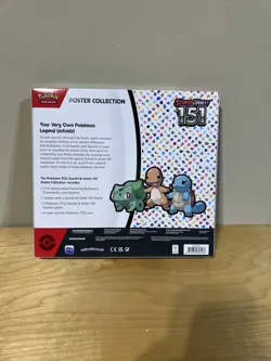 Pokemon Scarlet & Violet 151 Poster Collection Box New Sealed - Image 2