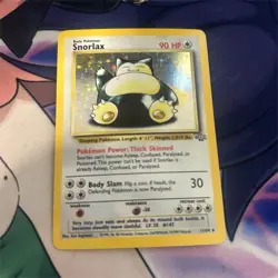 Pokemon Snorlax 11/64 Jungle Holo Rare Unlimited 90 HP English The Pokemon Comp… - Image 1