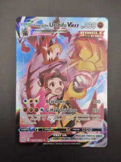 Pokemon TCG Urshifu VMAX Single Strike Trainer Gallery TG19/TG30 Brilliant Stars - Image 1