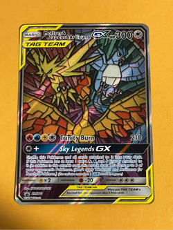 2019 Pokemon Sun Moon Team Up Moltres Zapdos Articuno Promo BSP SM210 NM - Image 1