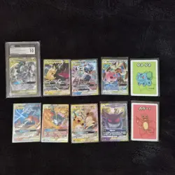 Pokemon Chinese & Japanese Tag Team GX Lot - Gem Mint 10 Slab, Babanuki, Tags - Image 1